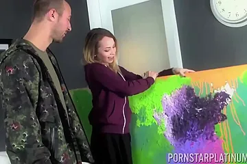 Rosy Angel Smalls At Hardcore - free porn video