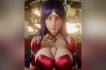Irelia Titsjob Facial - free porn video