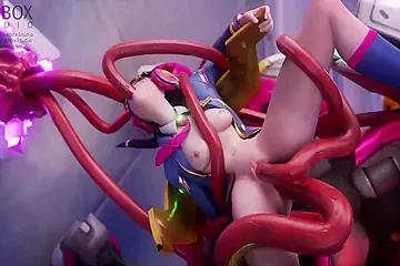 Tentacles Bring 3d To Her Breaking Point - free porn video