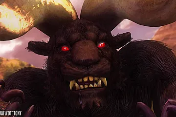 Huge 3d Beast Takes Tight Anime Pussy In Missionary - free porn video