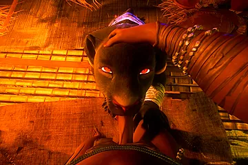 Furry Panther Fellatio - free porn video