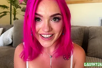 Gracie Gates Gets Off: A Pink - Haired Vixens Guide To Masturbation - Gracie Gates - free porn video
