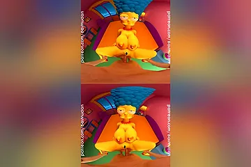 The Simpsons - Marge Missionary Pounding Pov - free porn video