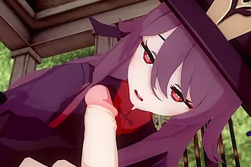 The Girl Jerks Off And Sucks A Guys Penis In A Cartoon - free porn video