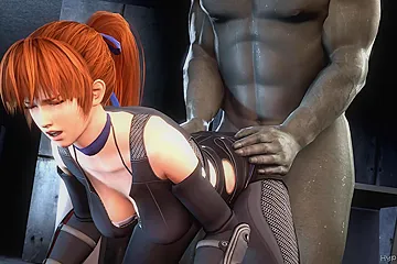 Kasumi And Orc (no Sound) - free porn video