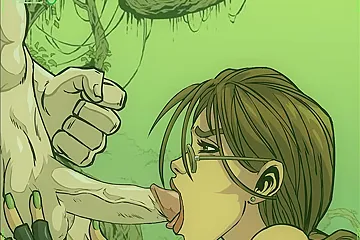 Deep Blowjob In The Jungle From - free porn video