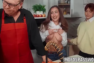 Scarlett Page - Naughty Fucked Publicly While Filming A Cooking Show - free porn video