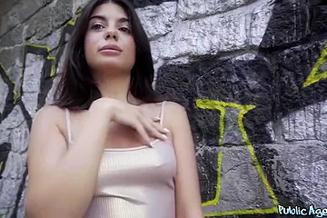 Elena Spano - Outdoor Sex With Italian - free porn video