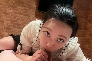 Japanese Hot Bbw Blowjob & Cumshot Into Her Mouth! - free porn video