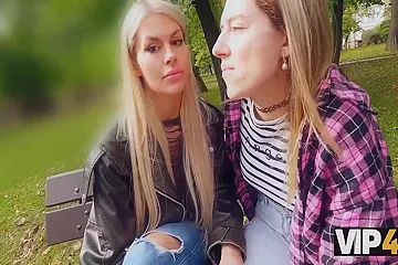 Hot And Playful Blonde Zlata Shine Is Cheating On Her Gf With A Big Boss - free porn video