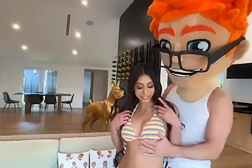 Sona Bella - Sona Bella Gets Wet With Porn Dude - free porn video