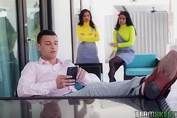 Maya Farrell, Alina Belle - Tactless But Sumptuous Stepsisters - free porn video