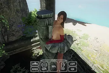 Tomb Rider Parody Porn Game Play .1 With Lara Craft - free porn video