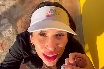 Bumanguesa Katti Blake Fucks In The Middle Of Panachi Park For A Big Cock - free porn video