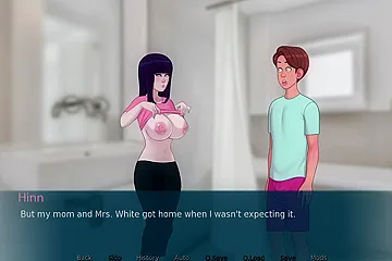 Dabby And Anon Make Hot Romantic Seen In Summertime Saga With Car Toon - free porn video